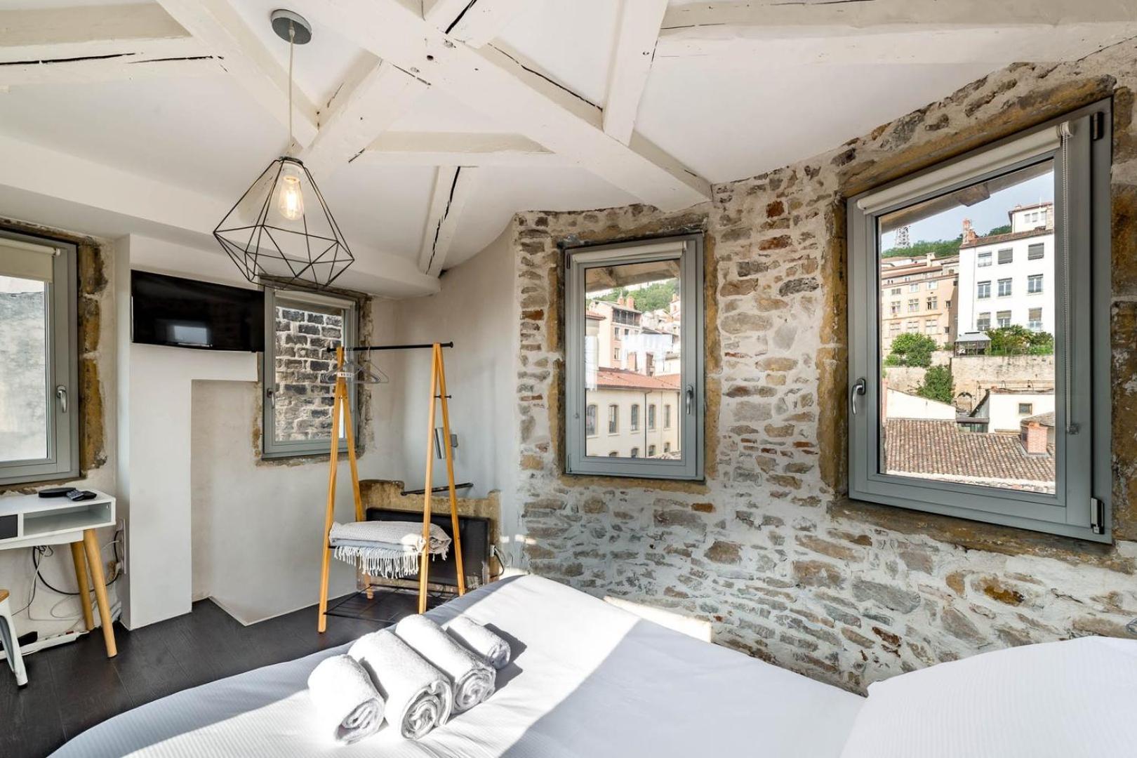 Sky'Room - Jacuzzi & Vue - Vieux Lyon Zewnętrze zdjęcie