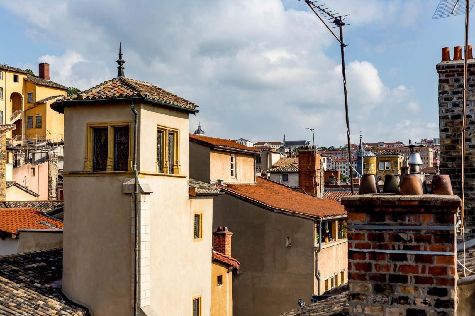 Sky'Room - Jacuzzi & Vue - Vieux Lyon Zewnętrze zdjęcie